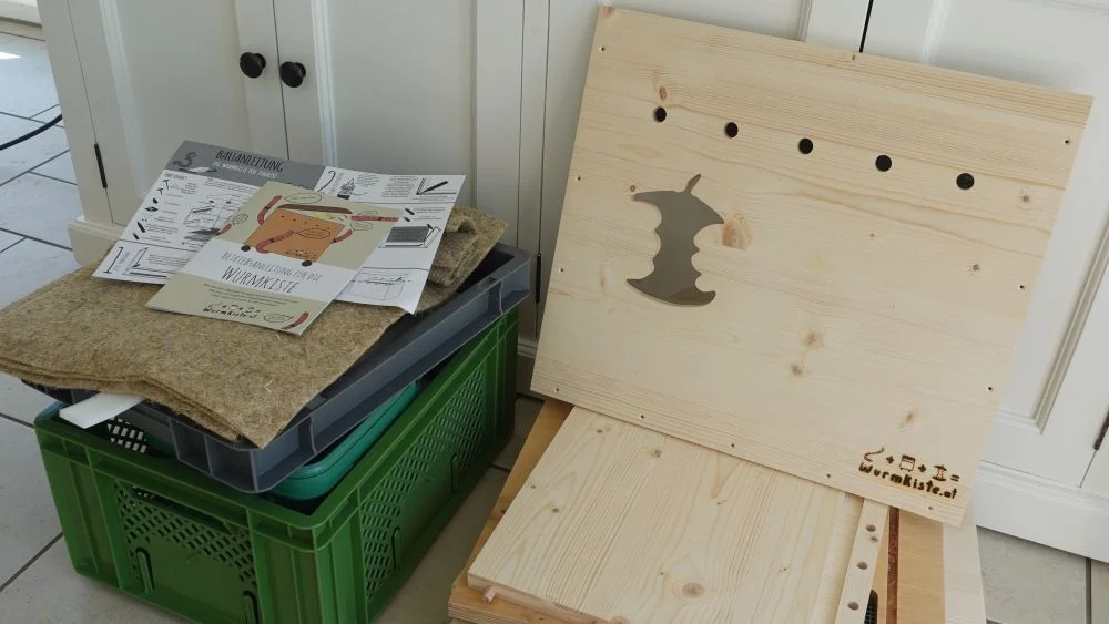 Kompost selber machen: Wurmkiste bauen
