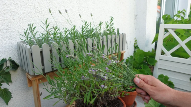 Lavendel richtig ernten